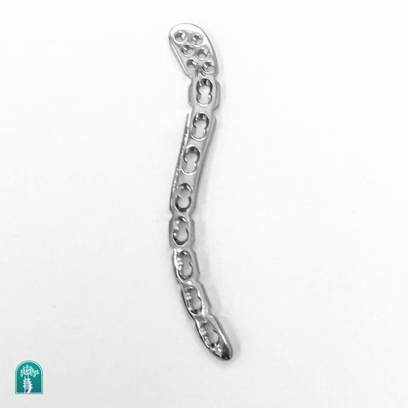 Пластина ключична латеральна S-подібна з кутовою стабільністю під гвинти Ø 2,7/3,5 мм, права